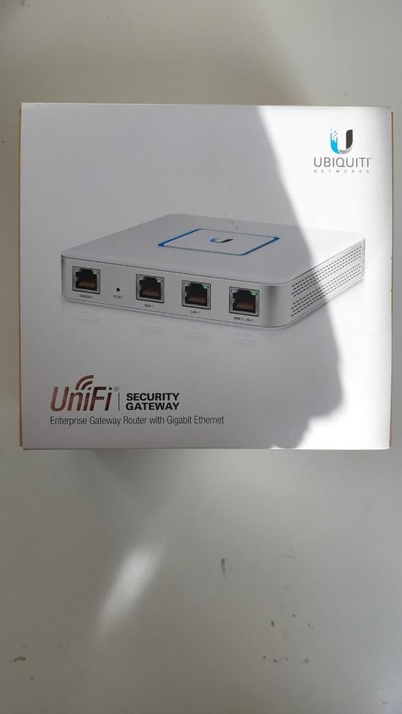 Ubiquiti UniFi Security Gateway Router, Ophalen, Nieuw, Router, Ubiquiti