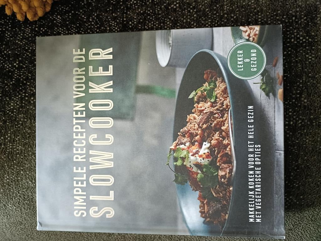Simpele recepten voor de slowcooker., Ophalen of Verzenden, Nieuw