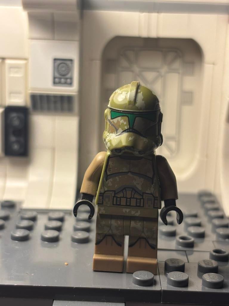 Lego Star Wars - Kashyyyk clone trooper - sw0518 - 75035, Ophalen of Verzenden, Zo goed als nieuw, Actiefiguurtje