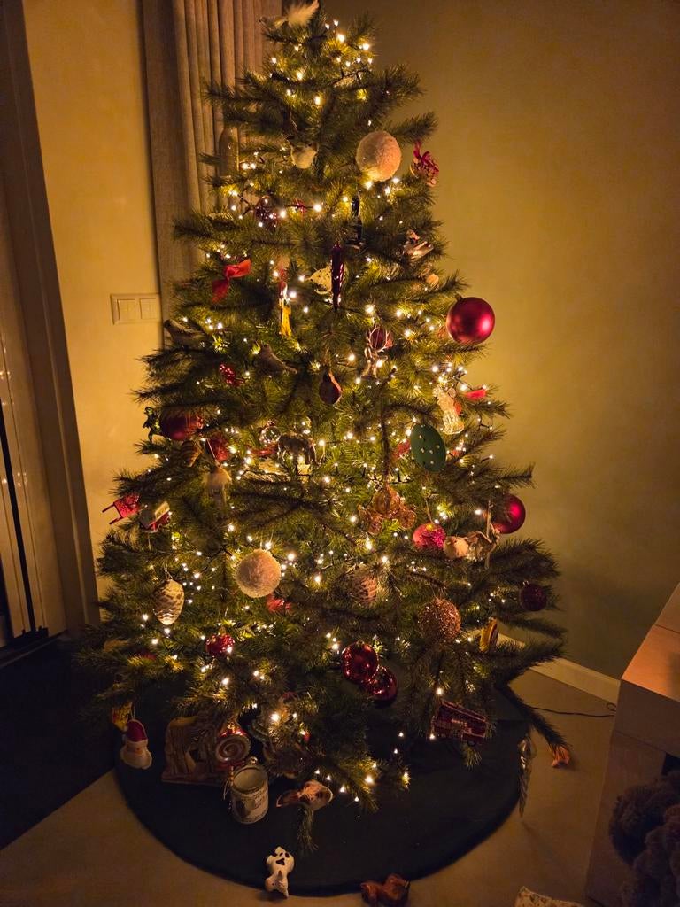 Kunstkerstboom Jade Green, 185 cm, Ophalen, Zo goed als nieuw