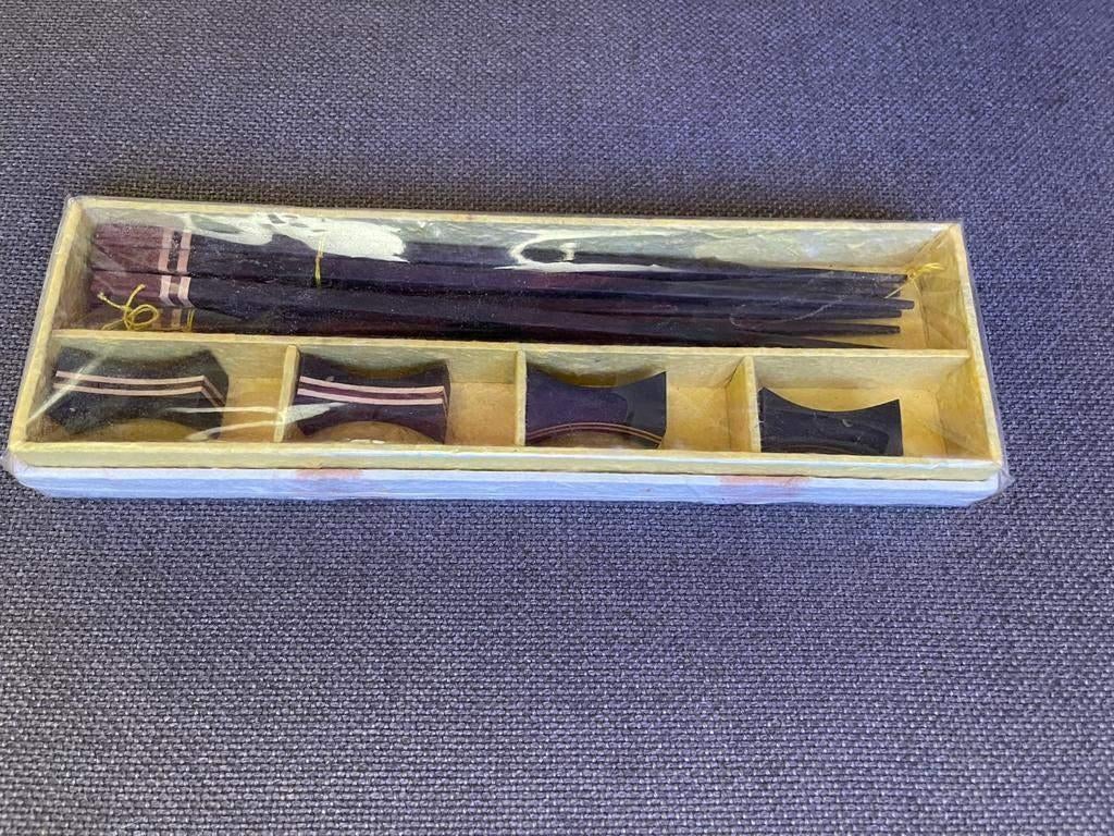 Set eetstokjes, Ophalen of Verzenden, Nieuw, Hout, Bestekset