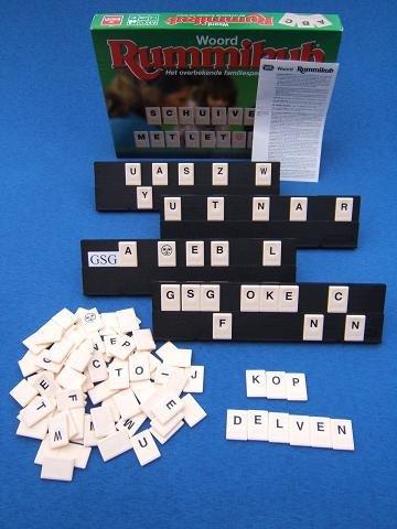 Woord rummikub nr. 404-14, Hobby en Vrije tijd, Gezelschapsspellen | Overige, Ophalen, Zo goed als nieuw
