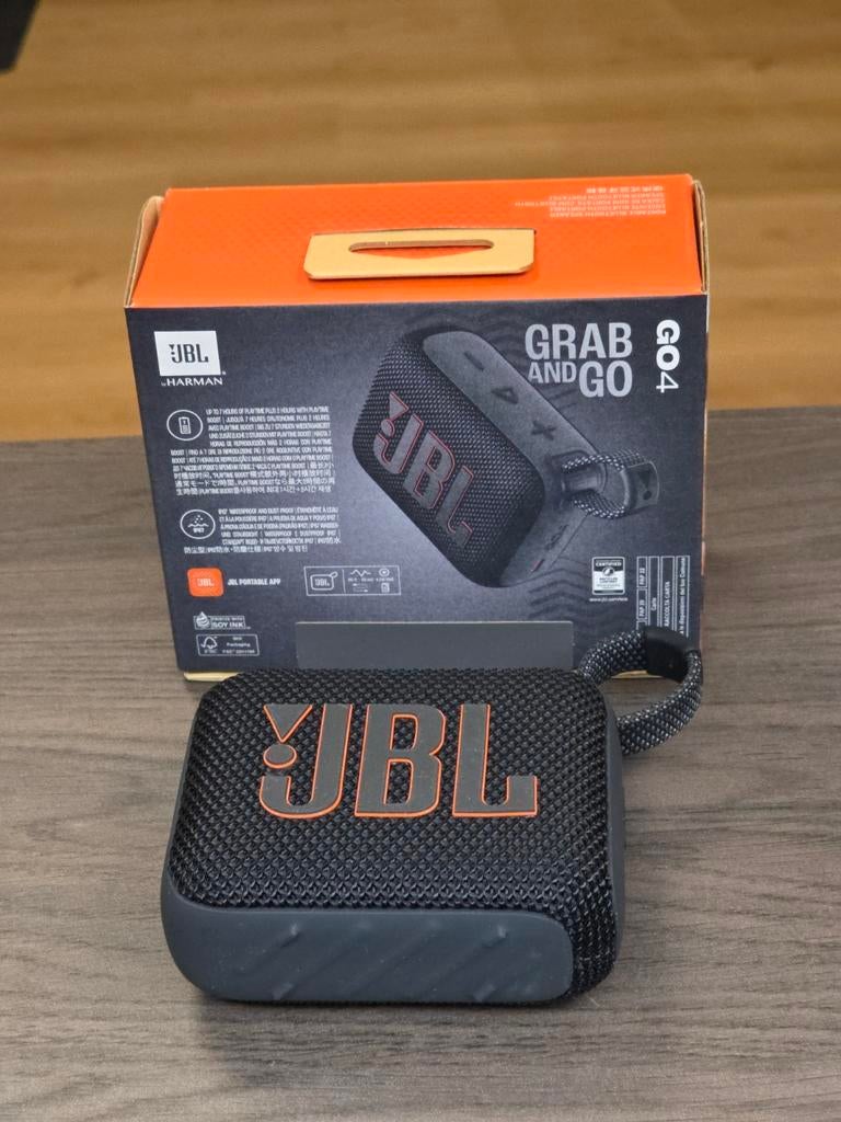 JBL GO 4 Black Bluetooth Speaker nieuw, Audio, Tv en Foto, Luidsprekers, Jbl, Jbl, Overige typen, Nieuw