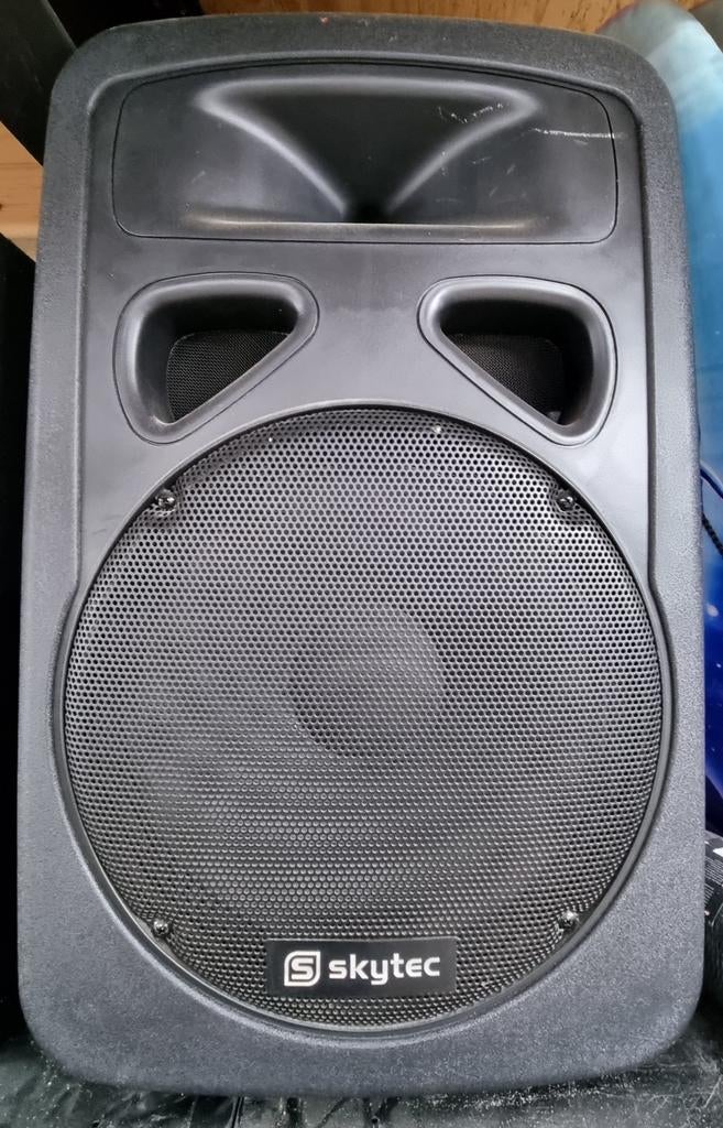 Skytec Speaker 15" 600W actief - Goede Staat!, Overige merken, Gebruikt, Subwoofer, Ophalen of Verzenden