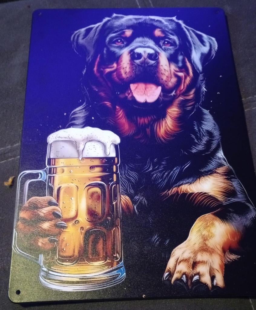 Metalen (man cave) bordjes, Ophalen of Verzenden, Nieuw