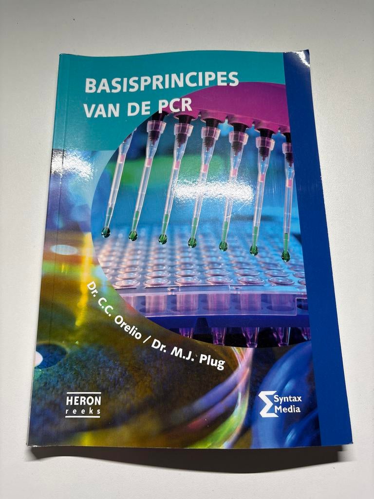 Basisprincipes van de PCR - Heron reeks, Boeken, Studieboeken en Cursussen, Ophalen of Verzenden, Beta, Zo goed als nieuw, HBO