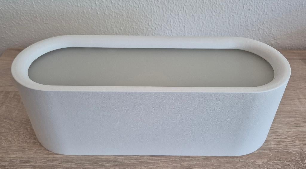 PHILIPS Ecomoods energiebesparende plafondlamp met 11W, Ophalen of Verzenden, Gebruikt, Glas