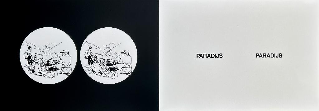 Zeefdruk Edwin Janssen - Paradijs, Ophalen of Verzenden