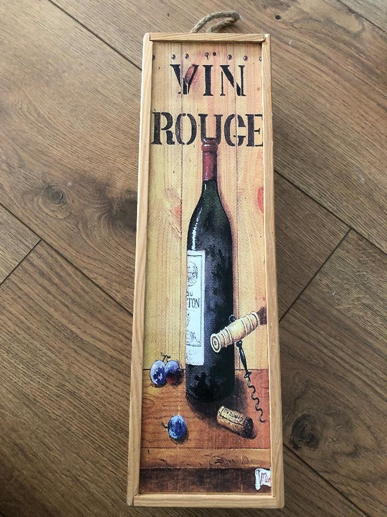 Mooie originele wijnkist wijn kist Nieuw!, Ophalen, Nieuw