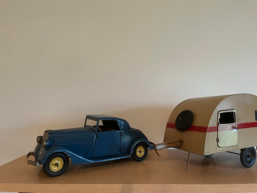 Cij Renault Vivasport incl caravan 1935, Ophalen of Verzenden