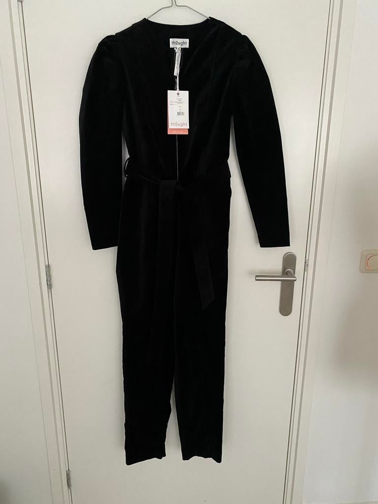 Zwarte Thought jumpsuit - Maat M nieuw met kaartjes, Kleding | Dames, Ophalen of Verzenden, Nieuw, Maat 38/40 (M), Zwart