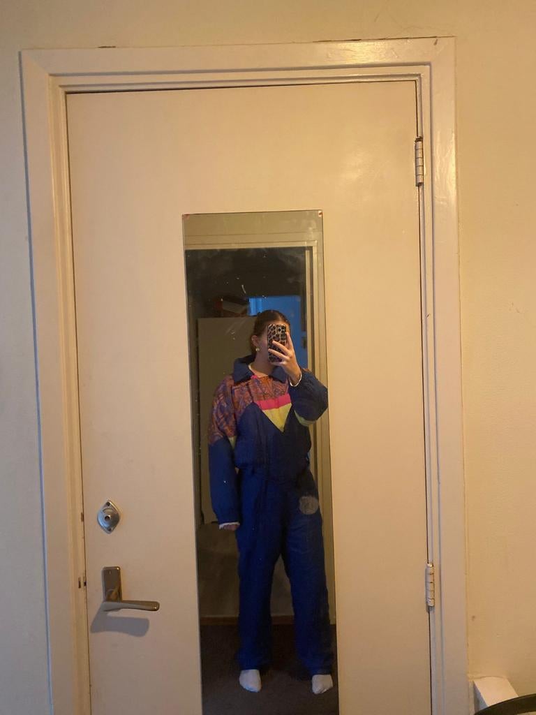 Vintage Skipak Maat S/M, Kleding | Dames, Wintersportkleding, Ophalen of Verzenden, Gedragen, Maat 36 (S), Pak