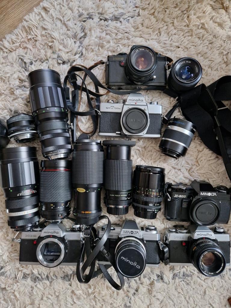 Minolta cameras en lenzen, Ophalen of Verzenden, Spiegelreflex, Minolta
