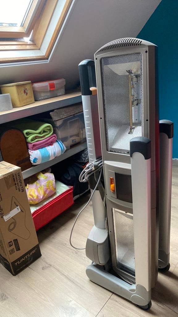 Philips zonnebank, Witgoed en Apparatuur, Zonnebanken en Gezichtsbruiners, Ophalen, Gebruikt, Zonnebank enkelzijdig, Minder dan 10 lampen