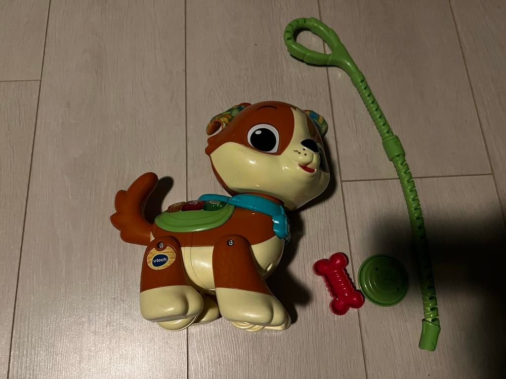 Vtech Waffie de Wandelpup, Ophalen of Verzenden, Gebruikt, 6 maanden tot 2 jaar