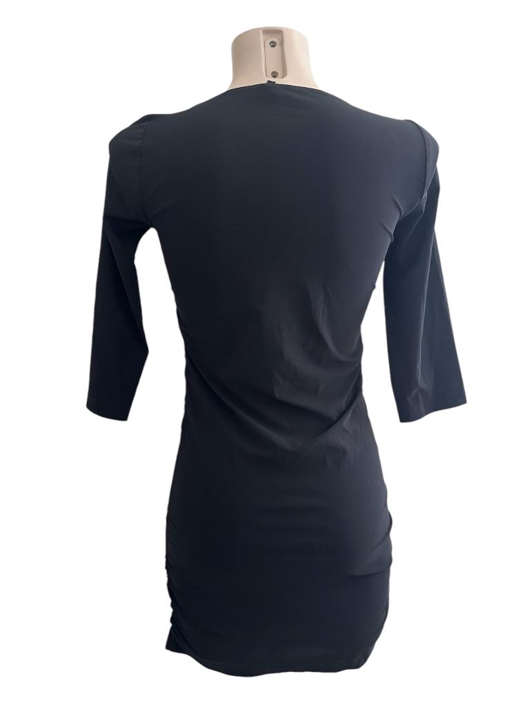 Moq jurk S, Maat 38/40 (M), Zwart, Ophalen of Verzenden, Zo goed als nieuw