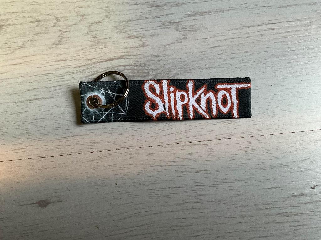 Sleutelhanger van Slipknot nieuw zie foto, Nieuw, Ophalen of Verzenden, Sleutelhanger van Slipknot nieuw zie foto, Emmen