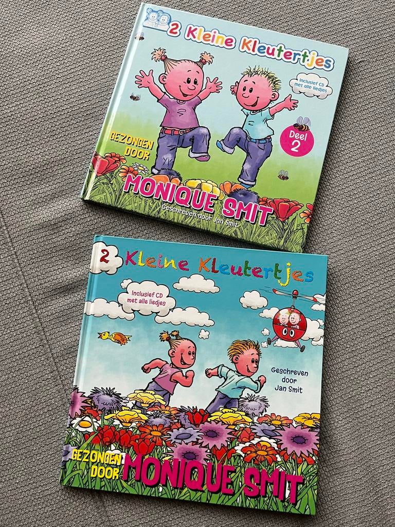 2 Kleine Kleutertjes boeken Monique Smit, Boeken, Ophalen of Verzenden, Zo goed als nieuw, 2 tot 3 jaar