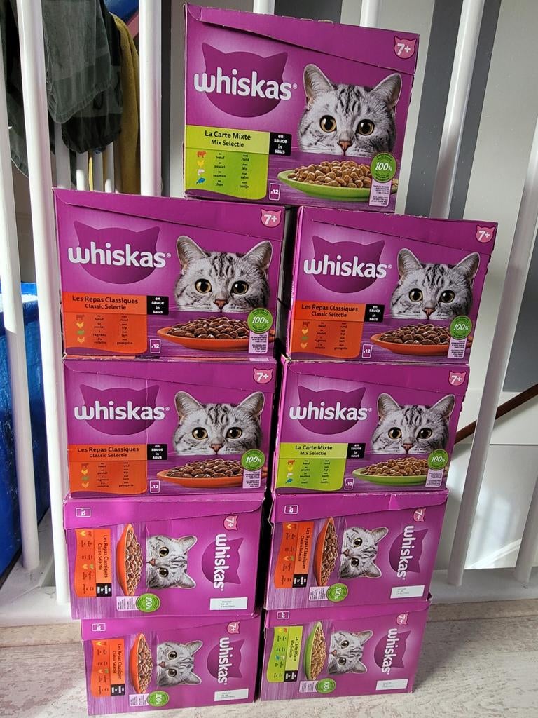Whiskas. Kattenvoer 9 boxes, Ophalen of Verzenden