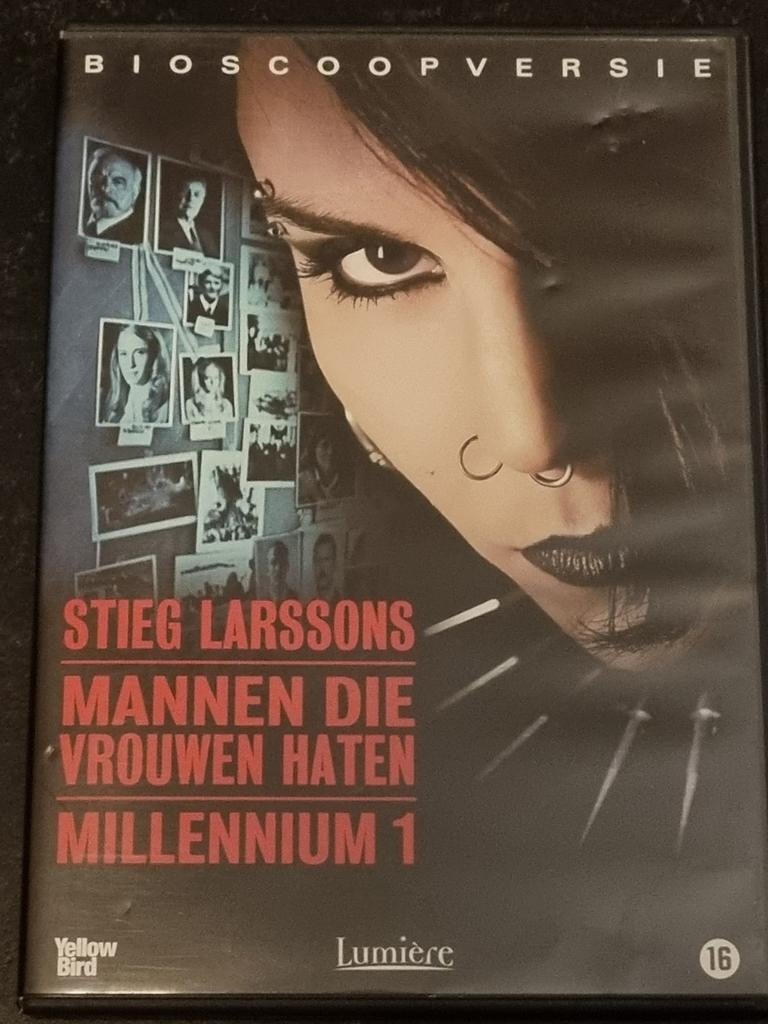 Millennium 1 - Mannen die vrouwen haten DVD, Cd's en Dvd's, Vanaf 16 jaar, Ophalen of Verzenden, Zo goed als nieuw, Maffia en Misdaad