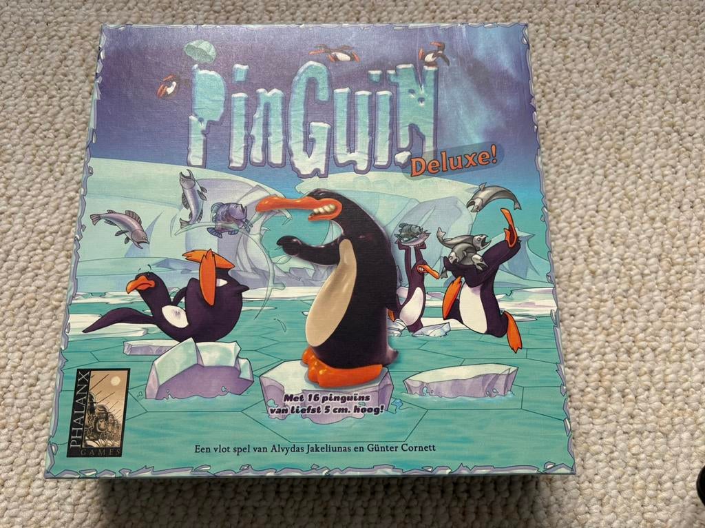 Spel Pinguïn deluxe, Ophalen of Verzenden, Zo goed als nieuw