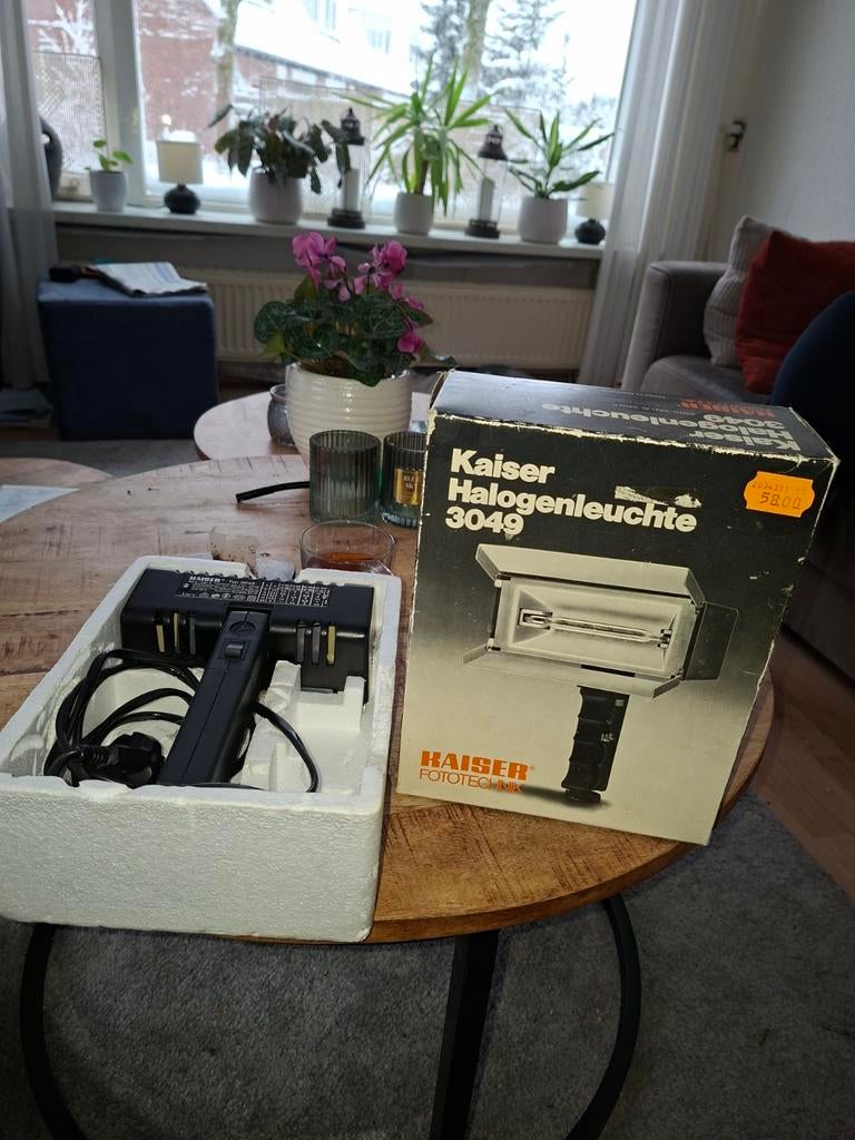 Kaiser Halogenleuchte 3049 (vintage), Ophalen of Verzenden, Zo goed als nieuw