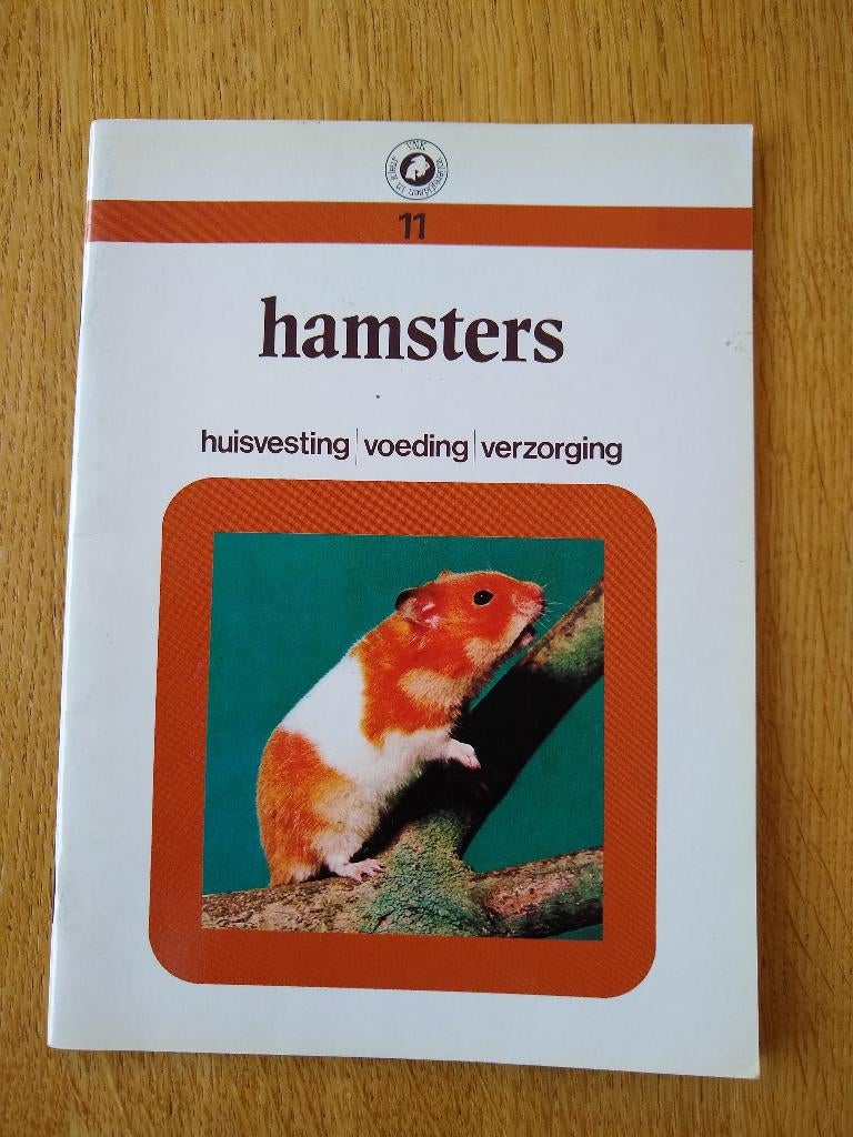 Hamsters huisvesting, voeding en verzorging, Ophalen of Verzenden, Gelezen, Konijnen of Knaagdieren