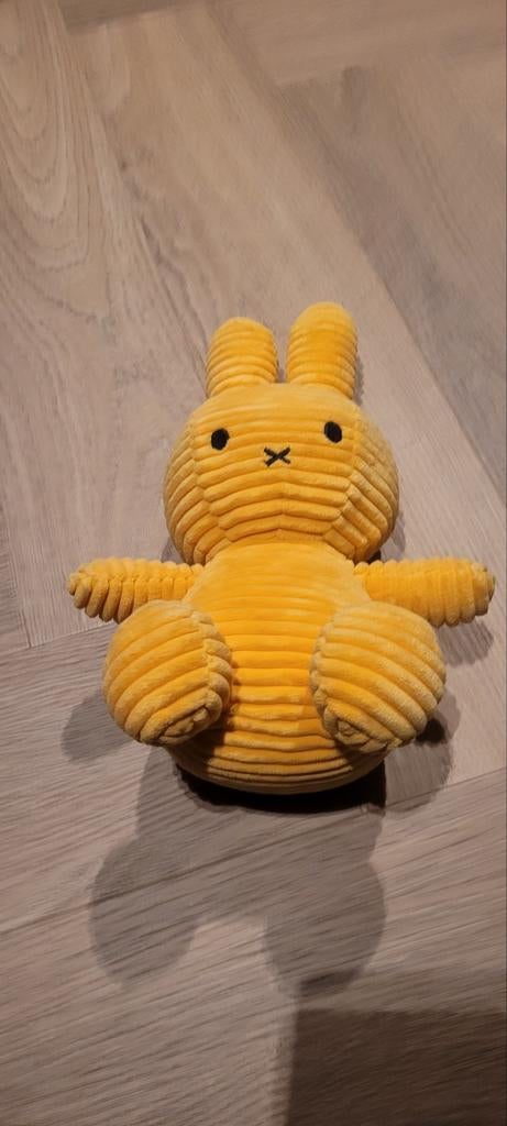 Nijntje Knuffel Geel Corduroy, Ophalen of Verzenden, Zo goed als nieuw, Overige typen