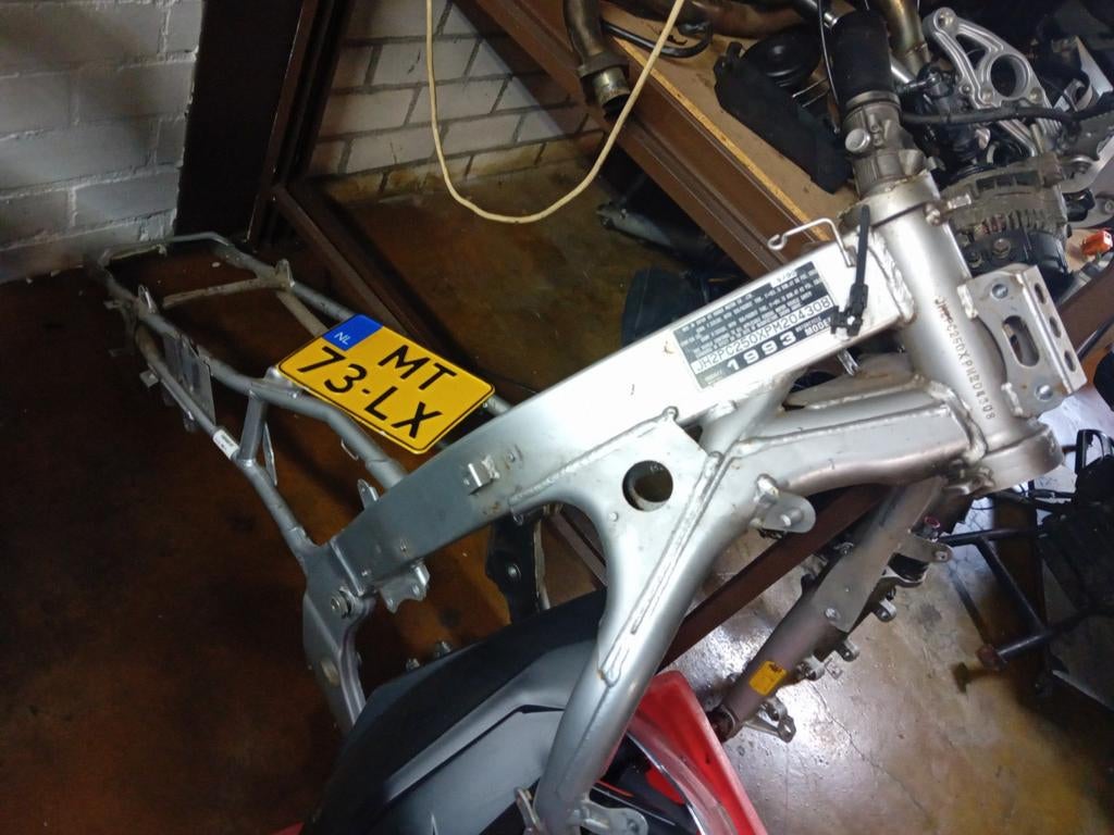 Honda CBR600F Frame met NL Kenteken - 1993, Ophalen of Verzenden, Gebruikt