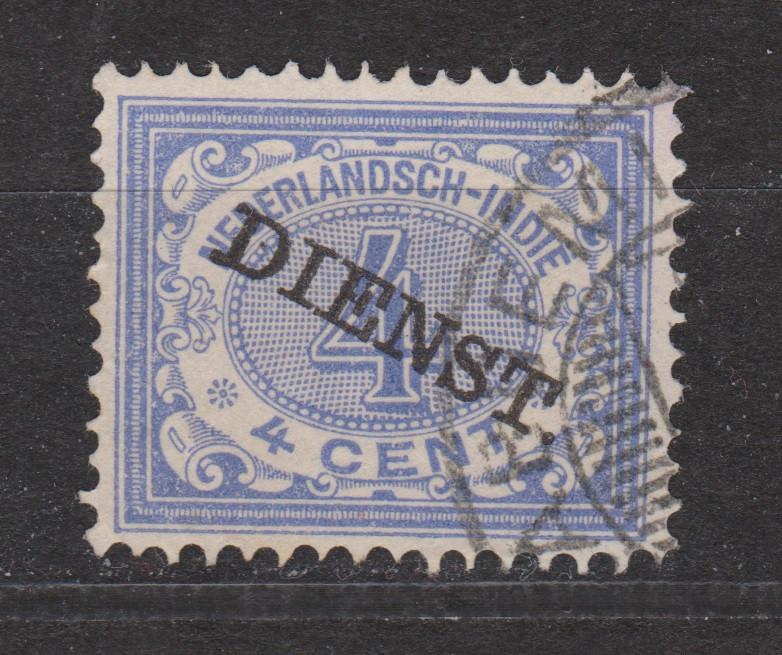 Dienst zegel 14 geb 1911 ; Nu Nederlands Indie voor 10% CW, Verzenden, Gestempeld, Nederlands-Indië