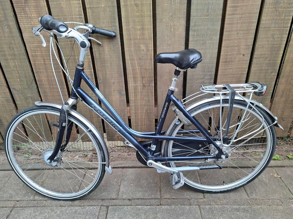 Gazelle Davos Damesfiets framemaat 49, Ophalen, Gebruikt, 47 tot 50 cm, Versnellingen