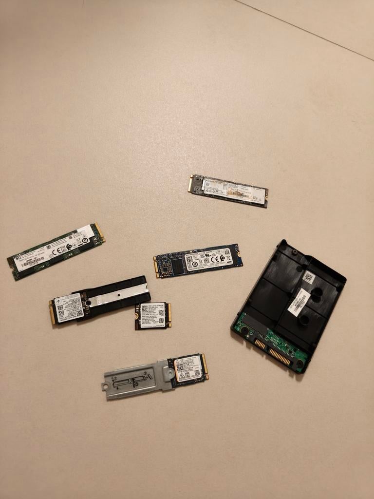Harde Schijven SSD NVMe M.2 256GB en 512GB, Computers en Software, Harde schijven, Ophalen of Verzenden, Laptop, Overige aansluitingen