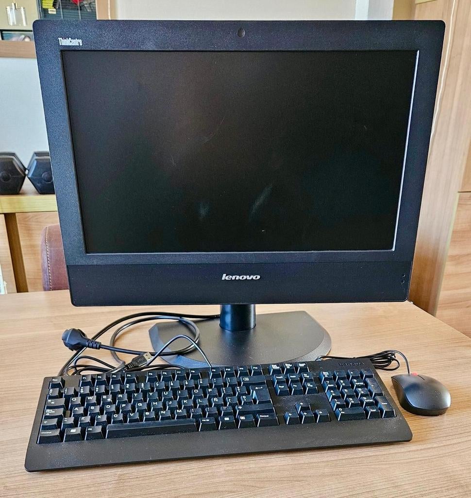 Lenovo ThinkCentre M73z All-in-One Desktop i3-4300 4GB RAM, Ophalen, HDD, Met monitor, Onbekend