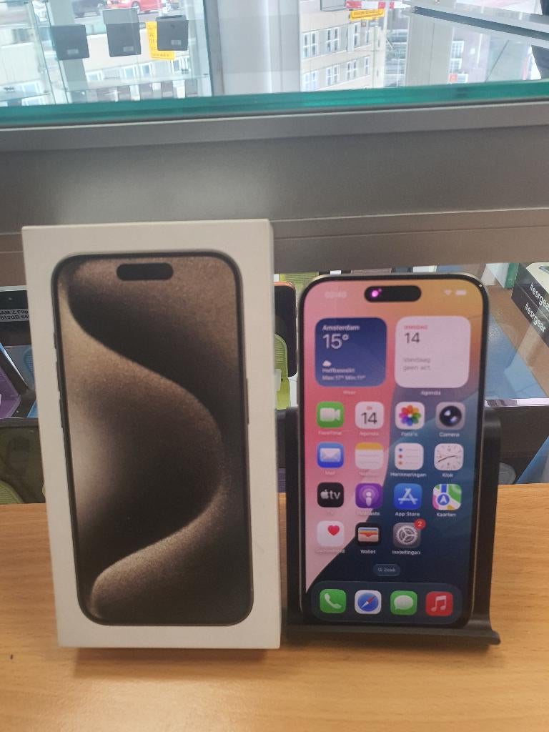 iPhone 15 Pro 128-GB, Apple, Apple, Ophalen of Verzenden, Zo goed als nieuw