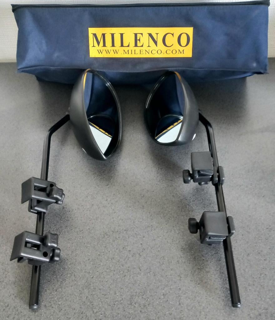 Milenco Aero Caravanspiegel Set met Opbergtas, Ophalen of Verzenden, Zo goed als nieuw