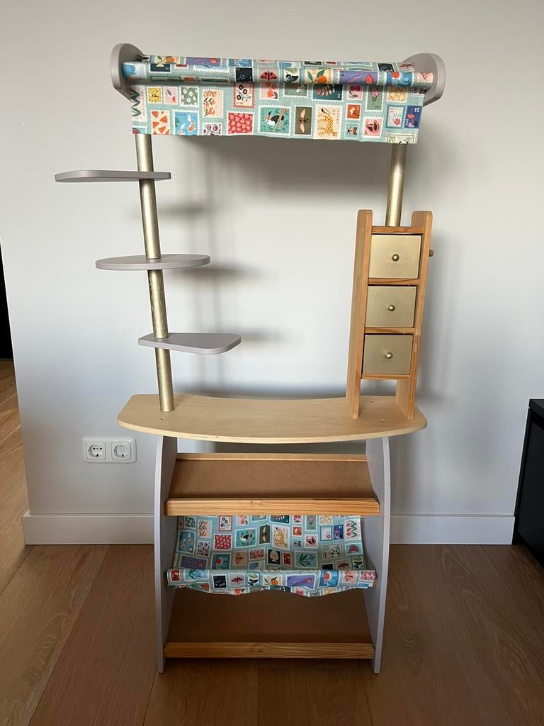 Speelgoed winkeltje/ houten winkeltje, Ophalen, Zo goed als nieuw