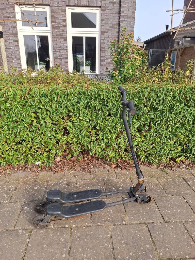 Driewielstep met twee voetenplaten - Side-by-side step, Ophalen of Verzenden, Gebruikt, Overige typen, Onbekend