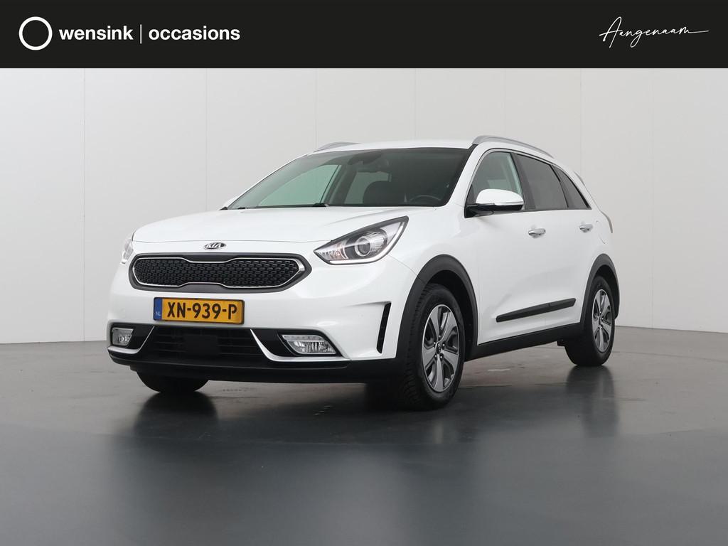 Kia Niro 1.6 GDi Hybrid DynamicPlusLine | Navigatie | Stoel/, Auto's, Kia, Gebruikt, Euro 6, 2 kWh, Wit