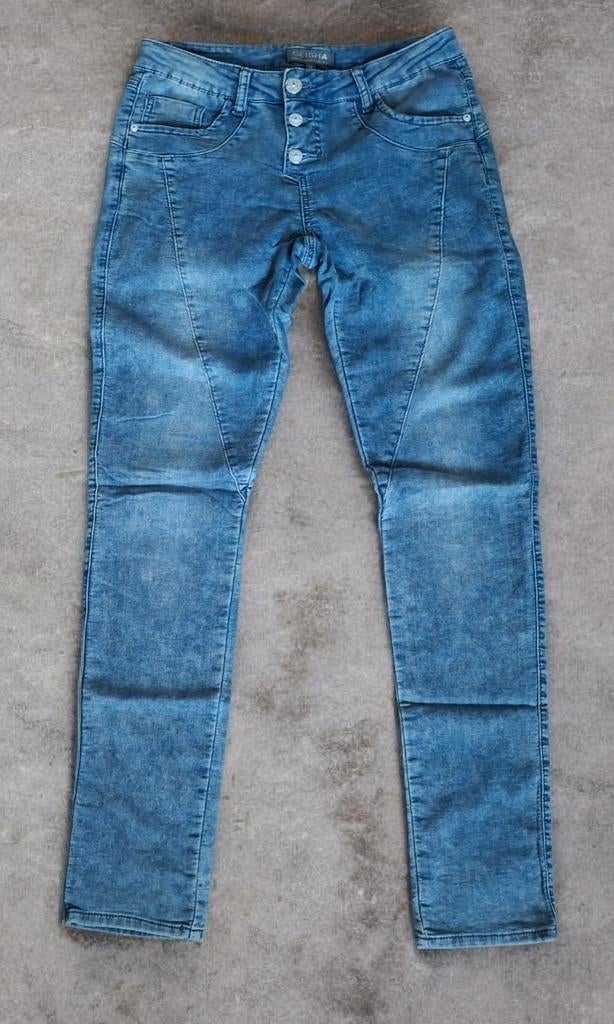 Geisha Premium denim collection maat M 40, Kleding | Dames, Geisha, Blauw, Ophalen of Verzenden, Zo goed als nieuw