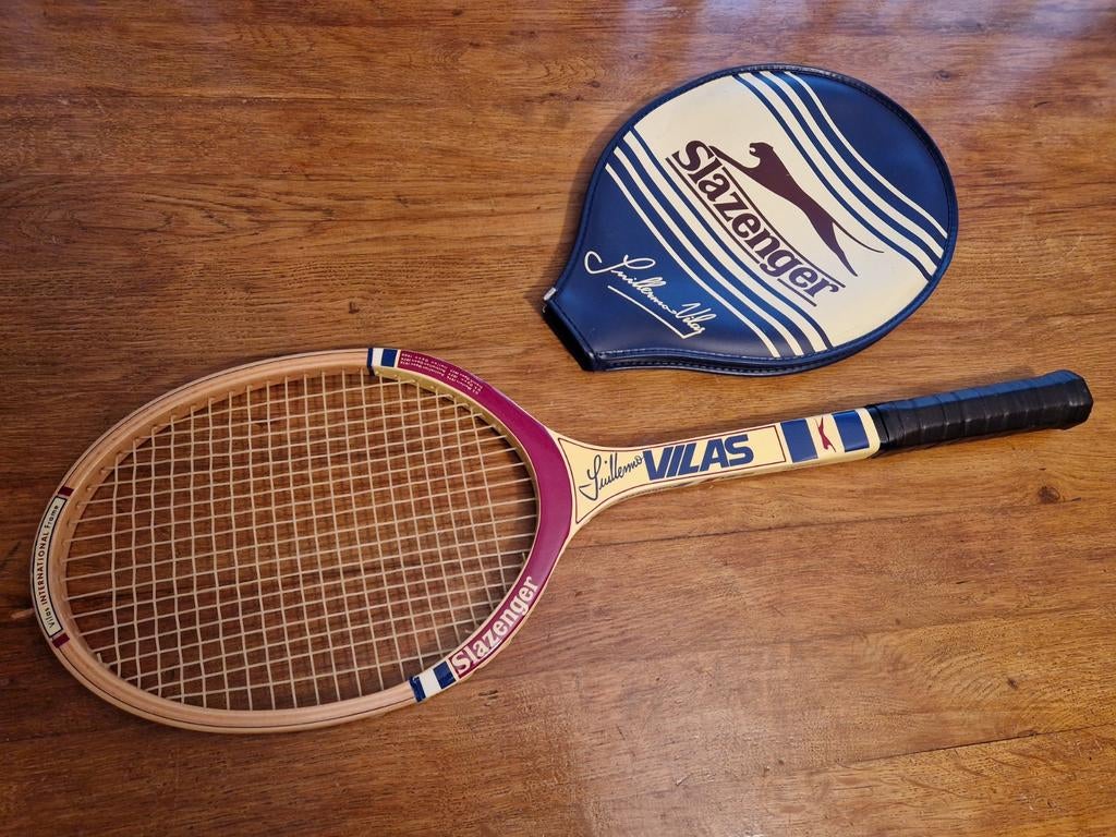 Slazenger Vilas Autograph racket, Sport en Fitness, Tennis, Overige merken, Slazenger, Slazenger, Ophalen of Verzenden
