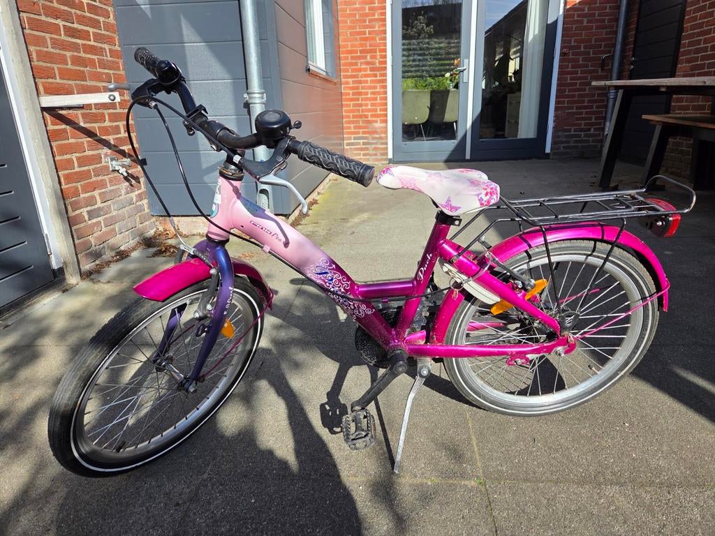 Puch meisjesfiets 20 inch, Ophalen, Gebruikt, Puch, Handrem