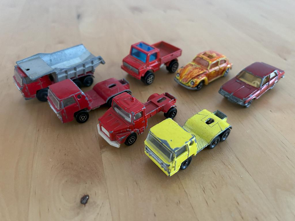 Majorette: 7 modelauto's, Ophalen of Verzenden, Gebruikt, Auto