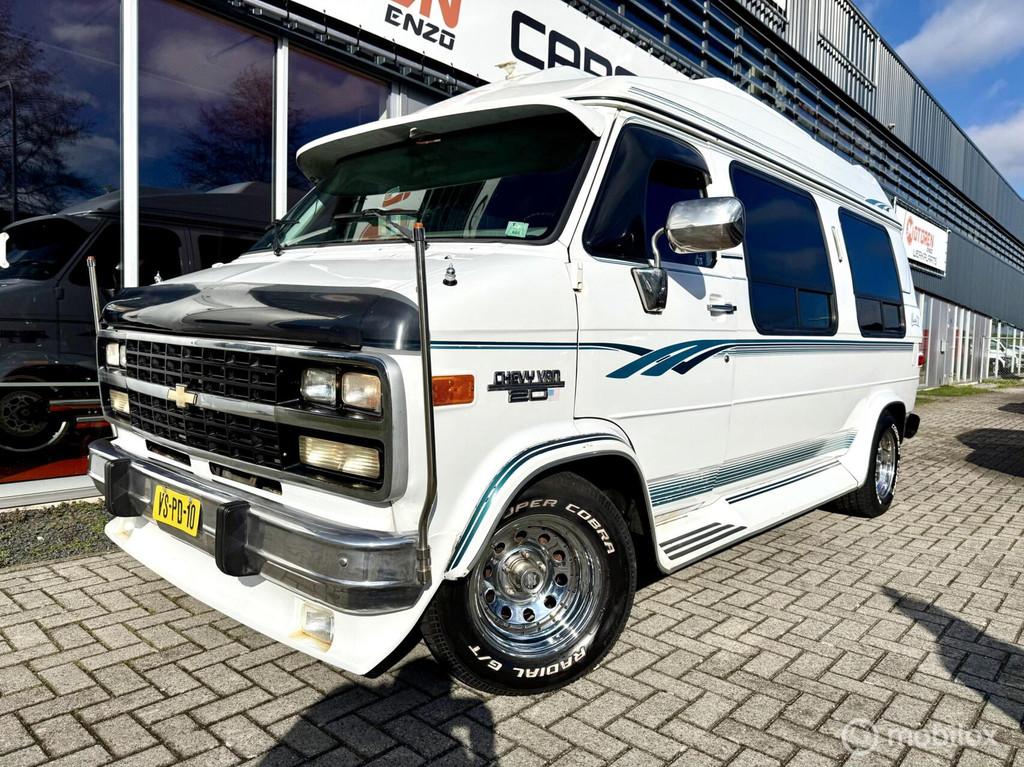 CHEVY VAN g20 Mark 3 STARCRAFT CAMPER UNIEKE STAAT LPG APK, Auto's, Automaat, Gebruikt, 8 cilinders, Overige carrosserieën