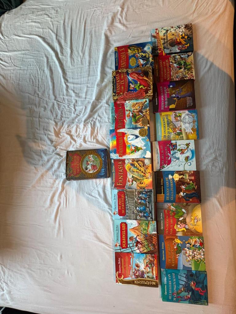 geronimo stilton boeken, Boeken, Ophalen of Verzenden, Gelezen, Fictie algemeen