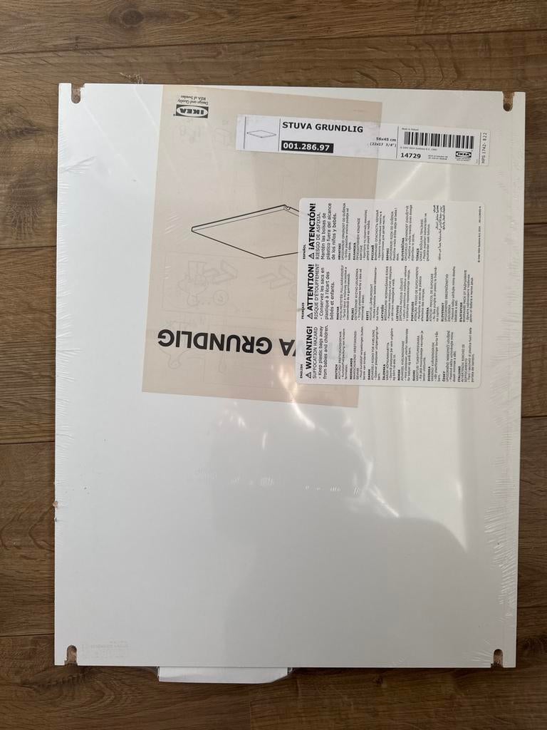 IKEA STUVA GRUNDLIG plank 56x45 cm, Ophalen, Nieuw