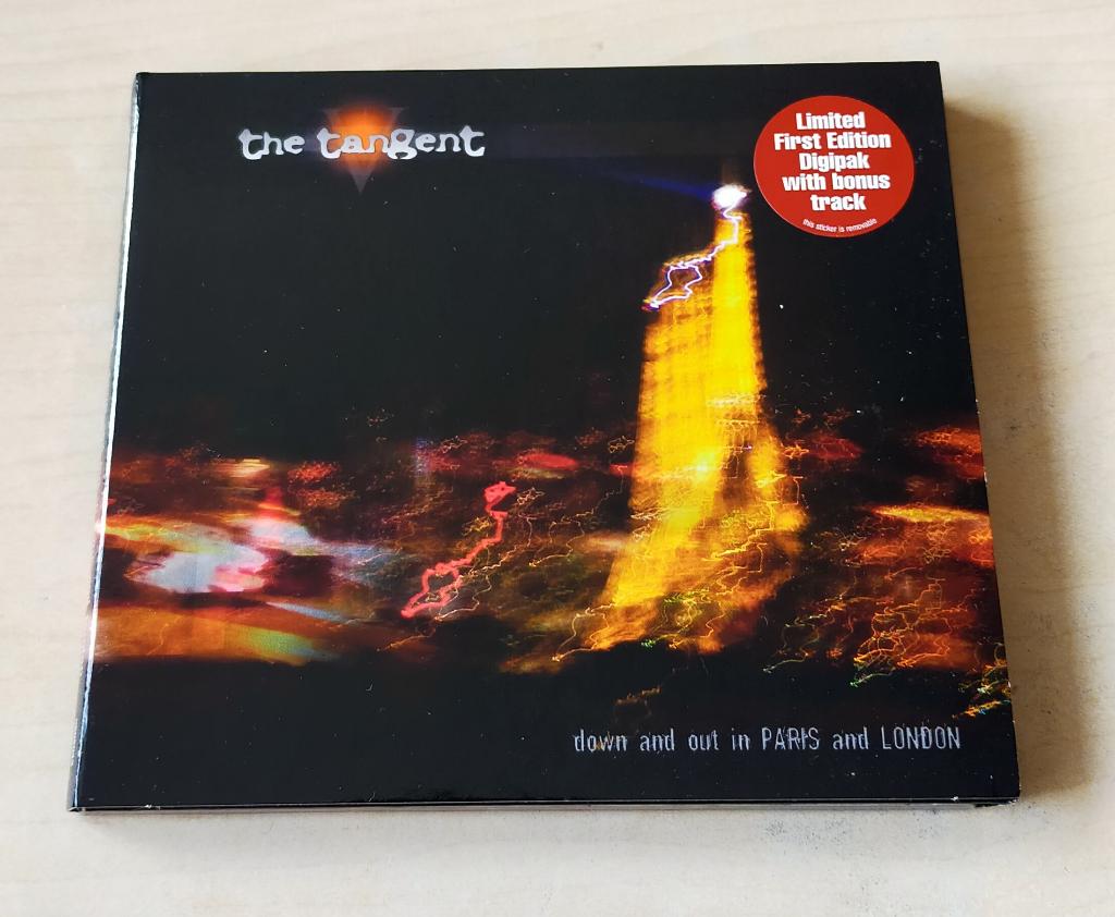 The Tangent - Down and Out In Paris and London CD 2009 Prog, Ophalen of Verzenden, Zo goed als nieuw, Progressive