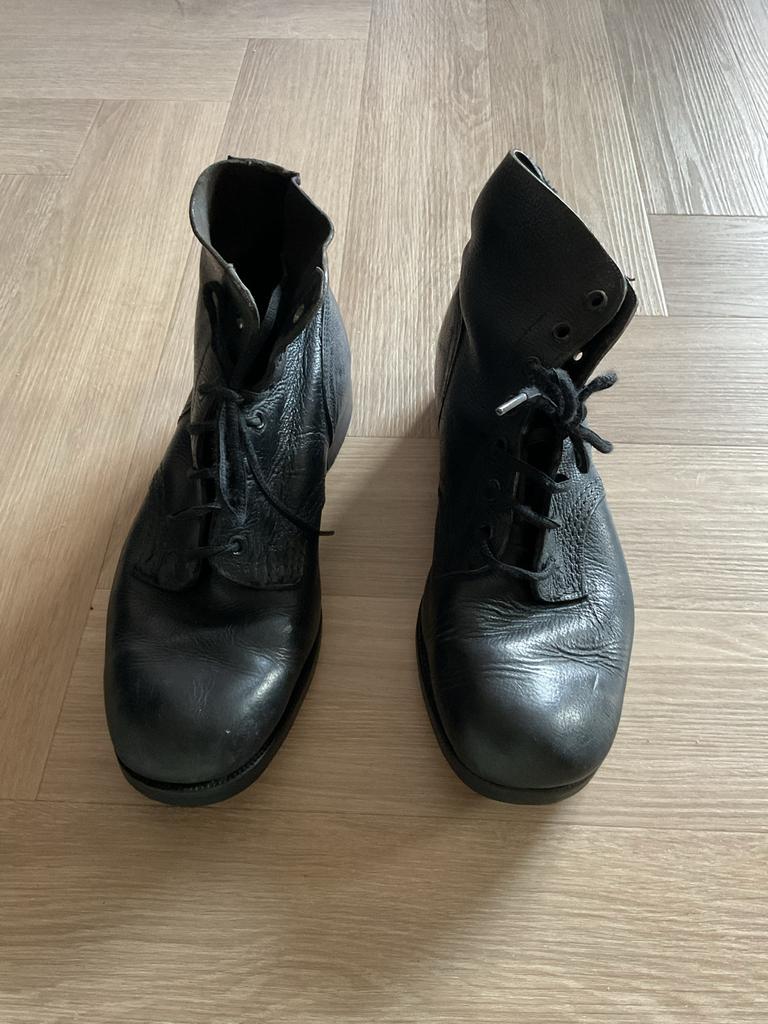 Marinier’s enkellaars 1969/1970, Verzamelen, Militaria | Algemeen, Ophalen of Verzenden, Marine, Overige gebieden, Kleding of Schoenen