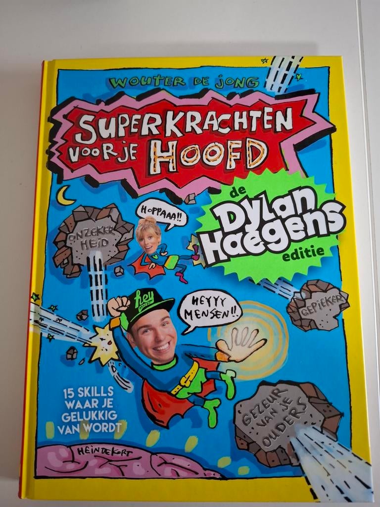 Superkrachten voor je Hoofd - Dylan Haegens editie, Ophalen of Verzenden, Zo goed als nieuw, Wouter de Jong