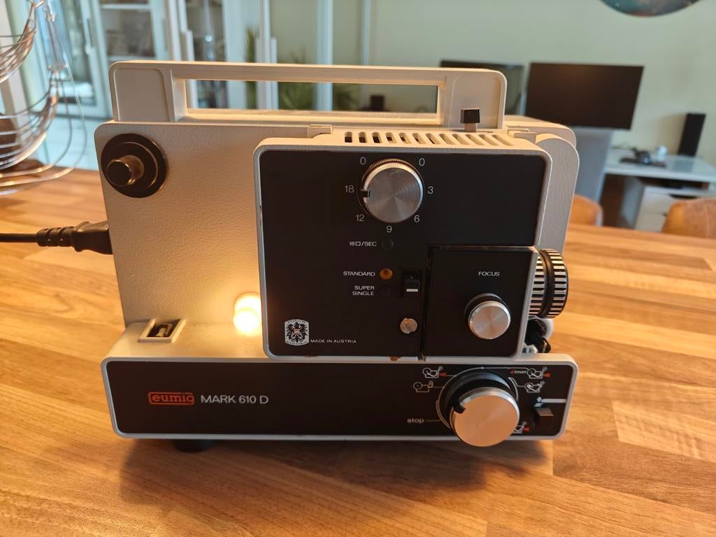 Eumig Mark 610 D 8mm Filmprojector - Werkend, Ophalen of Verzenden, Gebruikt