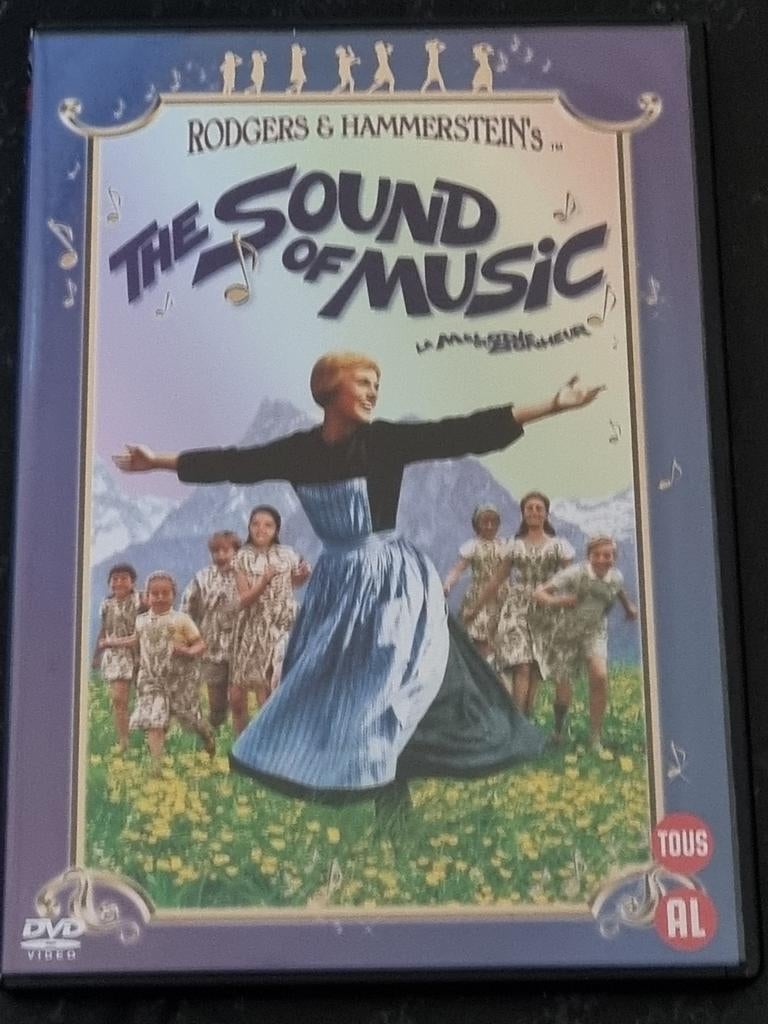 The Sound of Music DVD - Rodgers & Hammerstein, Cd's en Dvd's, Dvd's | Klassiekers, 1960 tot 1980, Alle leeftijden, Overige genres